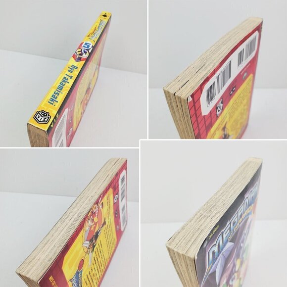 MegaMan NT Warrior Book Vol. 5 Ryo Takamisaki Manga VIZ 2004 First Print Unread - Picture 6 of 9